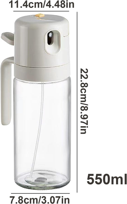 Dispensador de aceite 2 en 1 550 ml